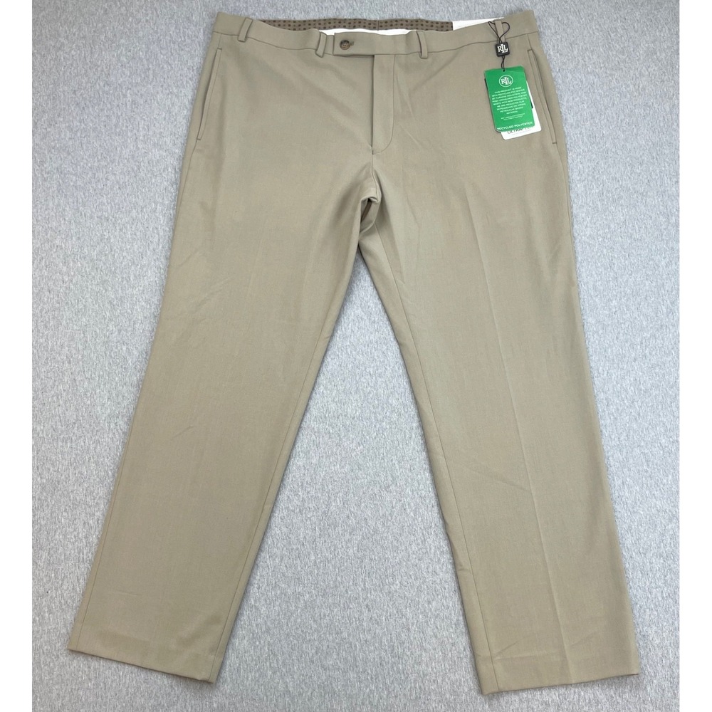Lauren Ralph Lauren Pants Mens 40 x 30 Beige Performance Stretch UltraFlex NWT